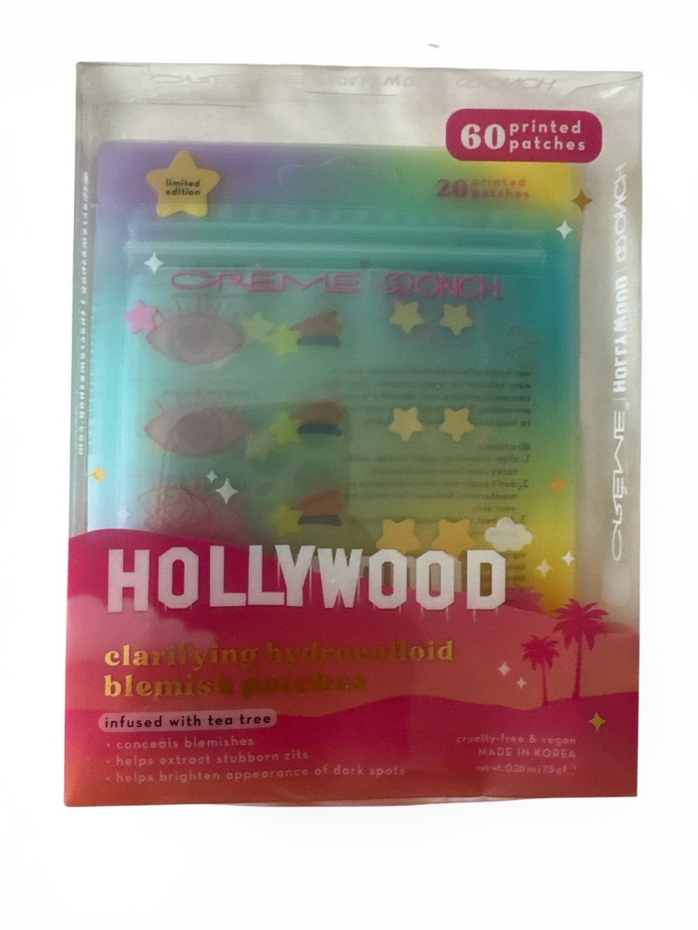 Hollywood Clarifying Hydrocolloid Blemish Patches - Multicolor